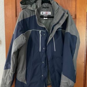 Winter Jacket Coat Columbia Omni-Shield  - Men